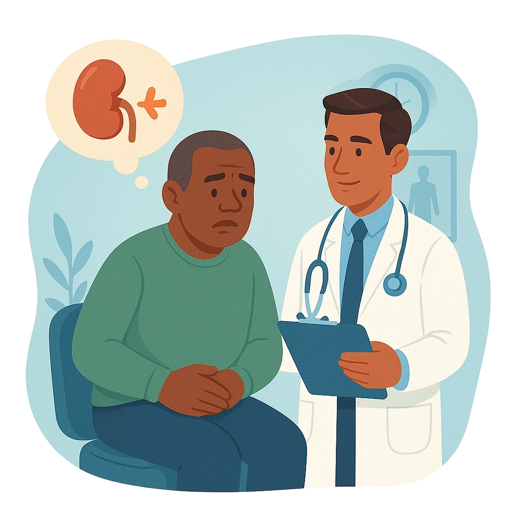 Clinical trial illustration